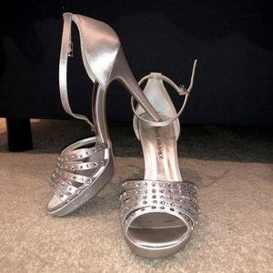 Audrey Brooke Silver Heels